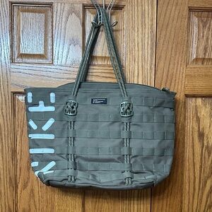 EUC❗️Nike Sportswear AF-1 Olive Laptop Tote Bag